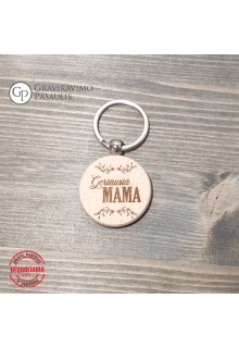 Raktų pakabukas „Geriausia MAMA"
